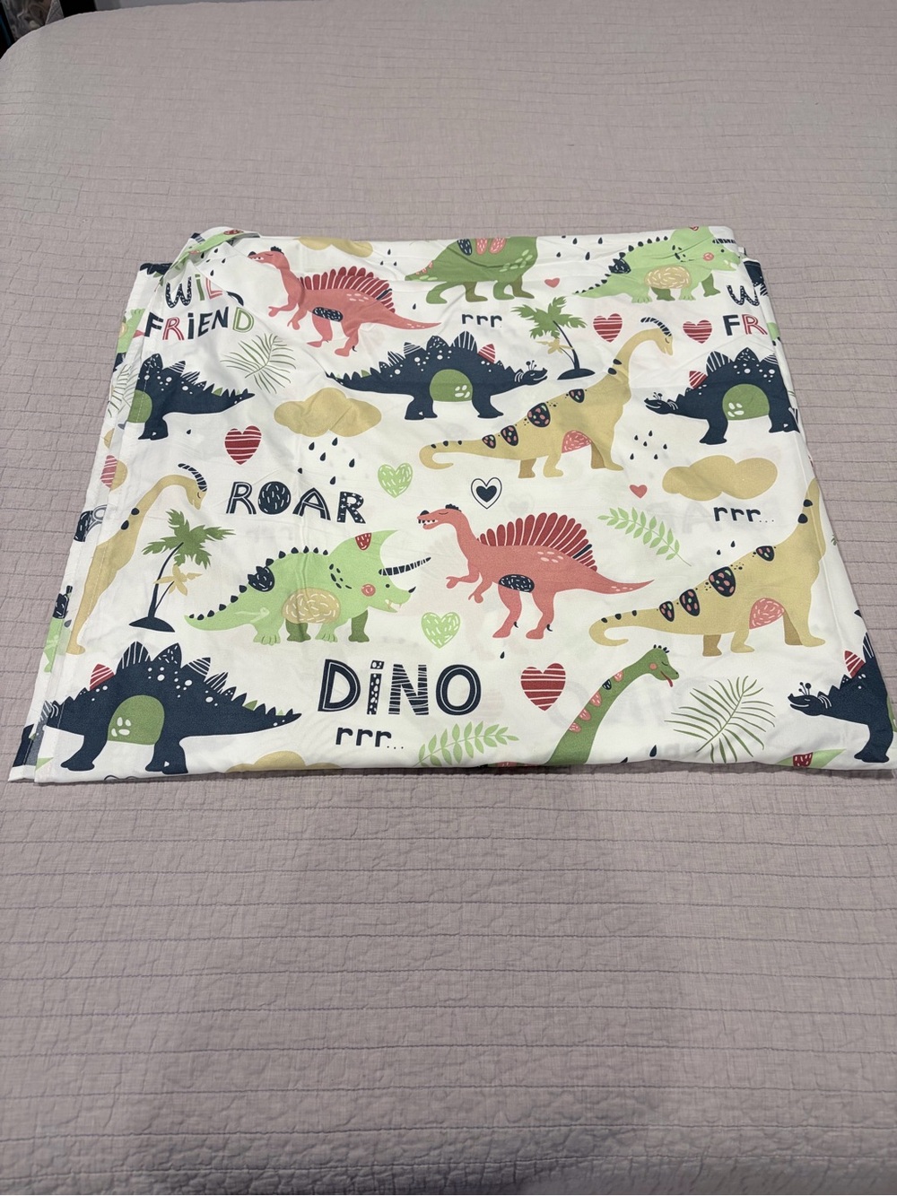 Dinosaur Queen Flat Sheet – Kids Bedding